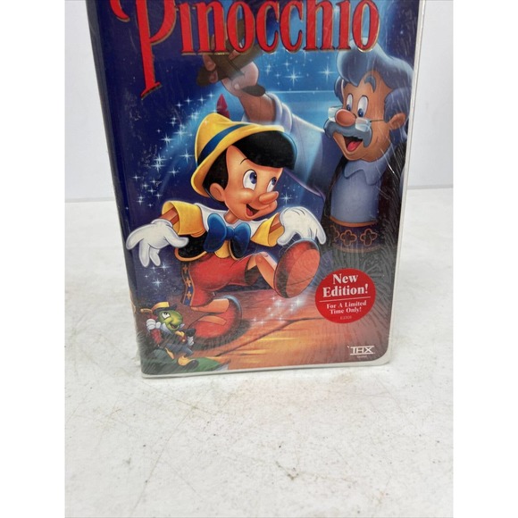 Pinocchio (VHS, 1999, Clam Shell Gold Collection) FACTORY SEALED - Picture 5 of 9